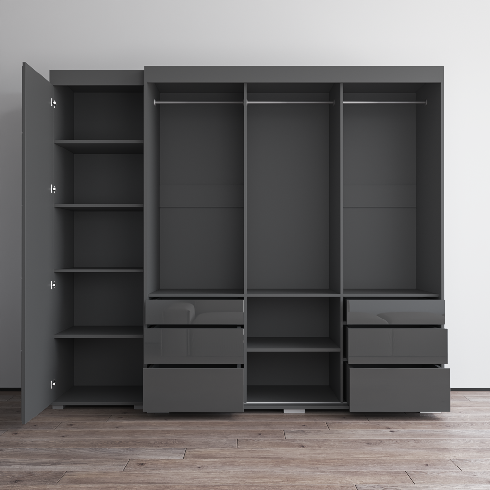Monaco 3D-EX Wardrobe - Meble Furniture