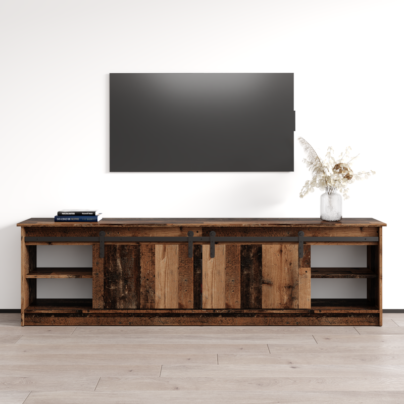 Granero 04 BL-EF Fireplace TV Stand - Meble Furniture