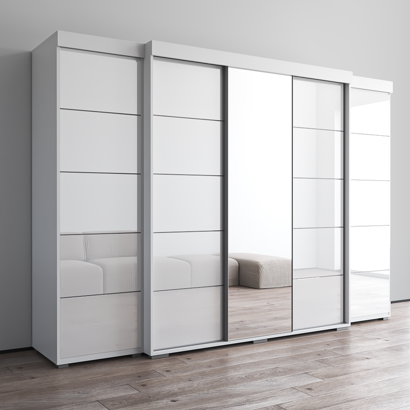 Aria 3D-EXEX Wardrobe with 1 Mirror - Meble Furniture