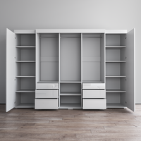 Monaco 3D-EXEX Wardrobe with 1 Mirror - Meble Furniture