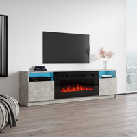 York 02 Fireplace TV Stand - Meble Furniture