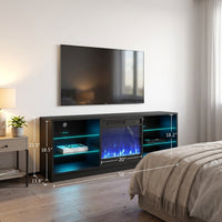 Manhattan Fireplace TV Stand