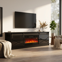 Granero BL-EF Fireplace TV Stand