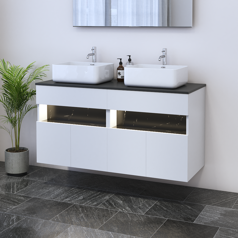 Laguna 4D 120 Floating Bathroom Vanity - Meble Furniture