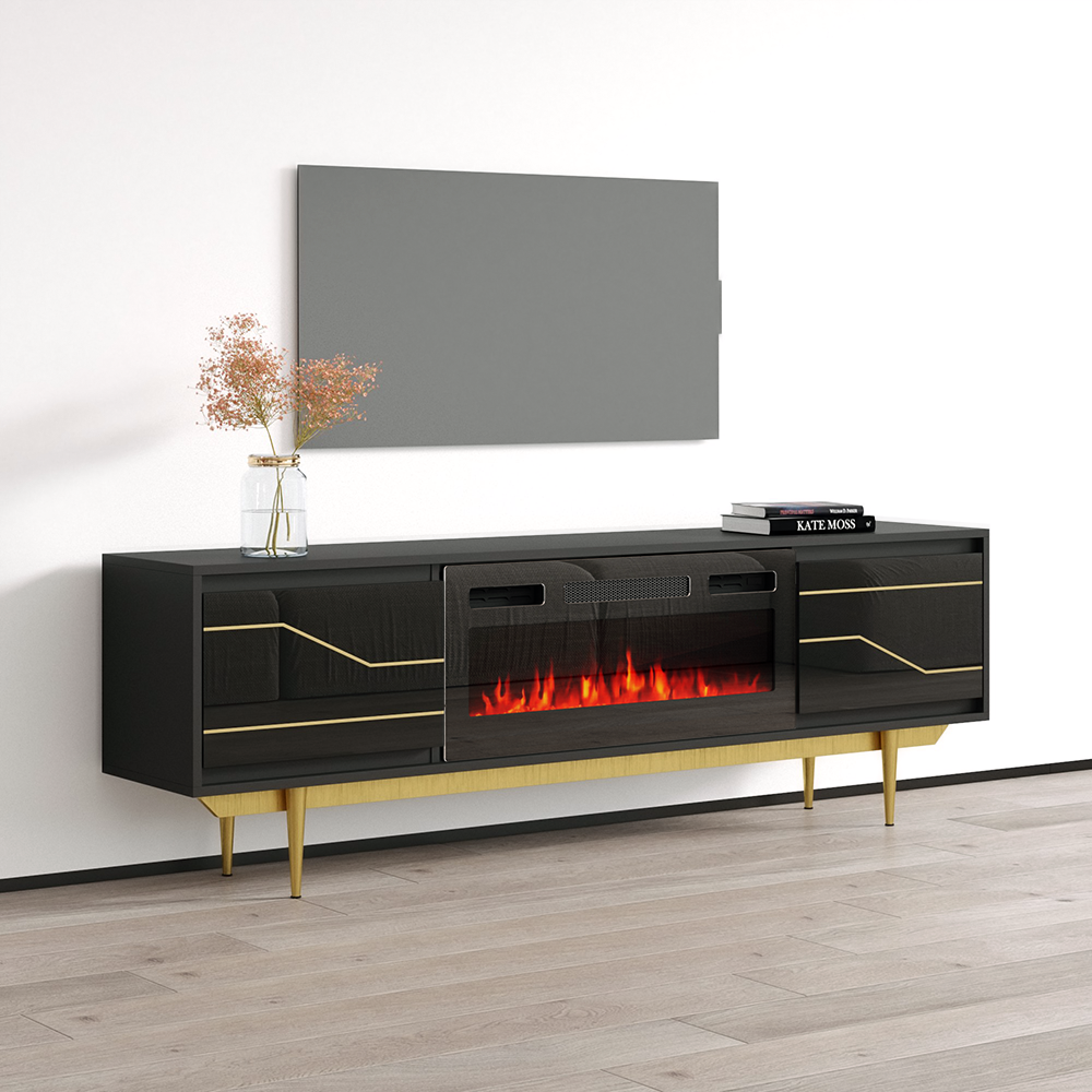 Maze BL-EF Fireplace TV Stand - Meble Furniture