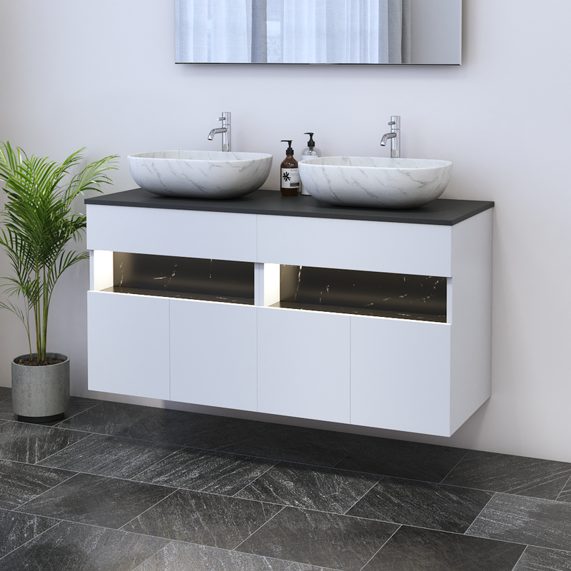 Laguna 4D 120 Floating Bathroom Vanity - Meble Furniture