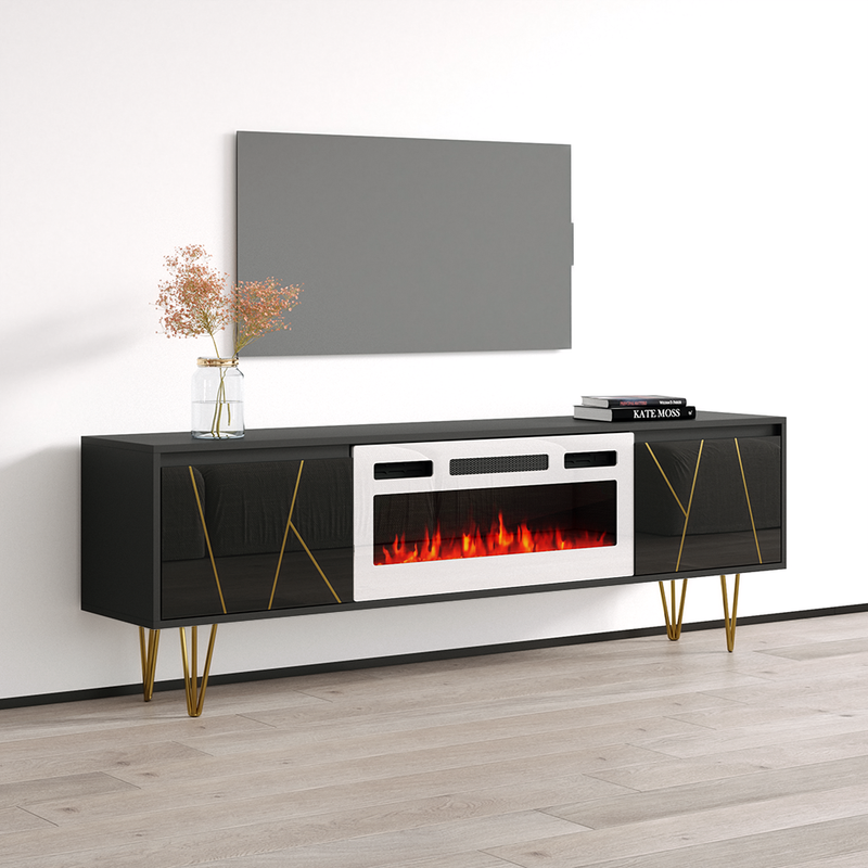 Haifa WH-EF Fireplace TV Stand - Meble Furniture