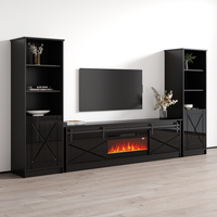 Granero BL-EF Fireplace Entertainment Center - Meble Furniture
