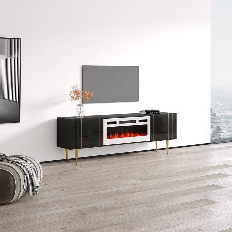 Nile WH-EF Fireplace TV Stand - Meble Furniture