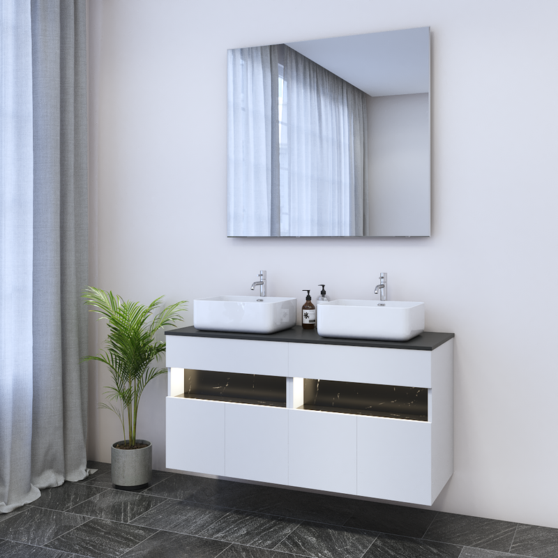 Laguna 4D 120 Floating Bathroom Vanity - Meble Furniture