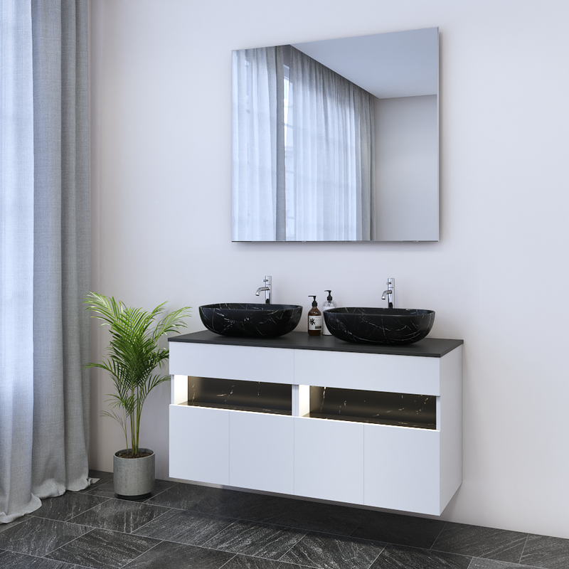 Laguna 4D 120 Floating Bathroom Vanity - Meble Furniture