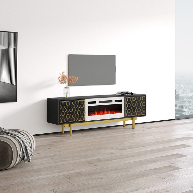 Karp WH-EF Fireplace TV Stand - Meble Furniture