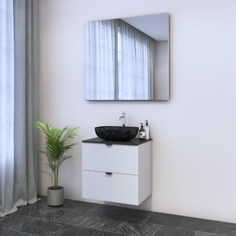 Nicole 2S 60 Floating Bathroom Vanity - Meble Furniture
