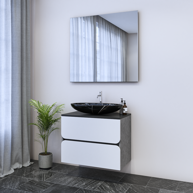 Azurro 2S 80 Floating Bathroom Vanity - Meble Furniture