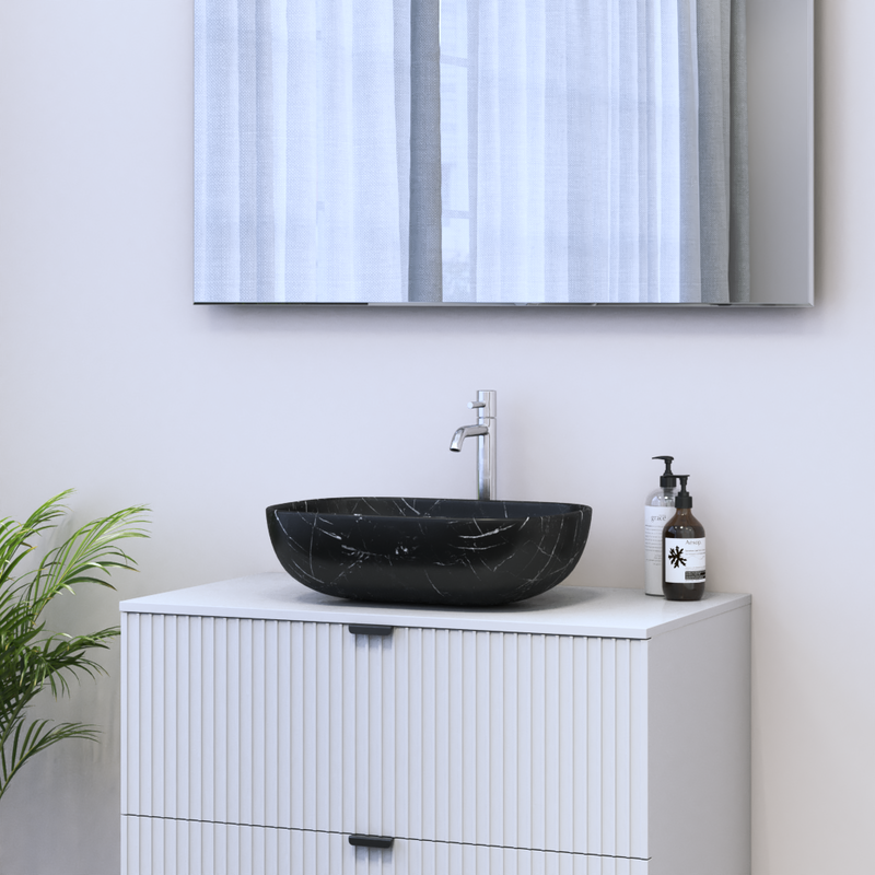 18 Inch Ceramic Vessel Sink - Meble Furniture
