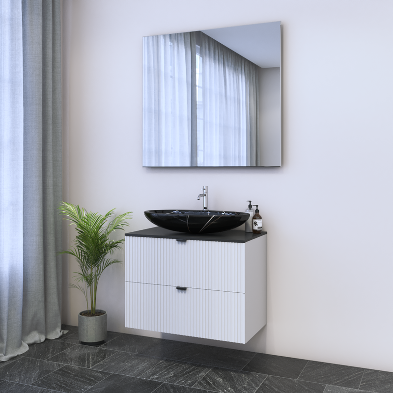 Nicole 2S 80 Floating Bathroom Vanity - Meble Furniture