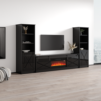 Granero BL-EF Fireplace Entertainment Center - Meble Furniture