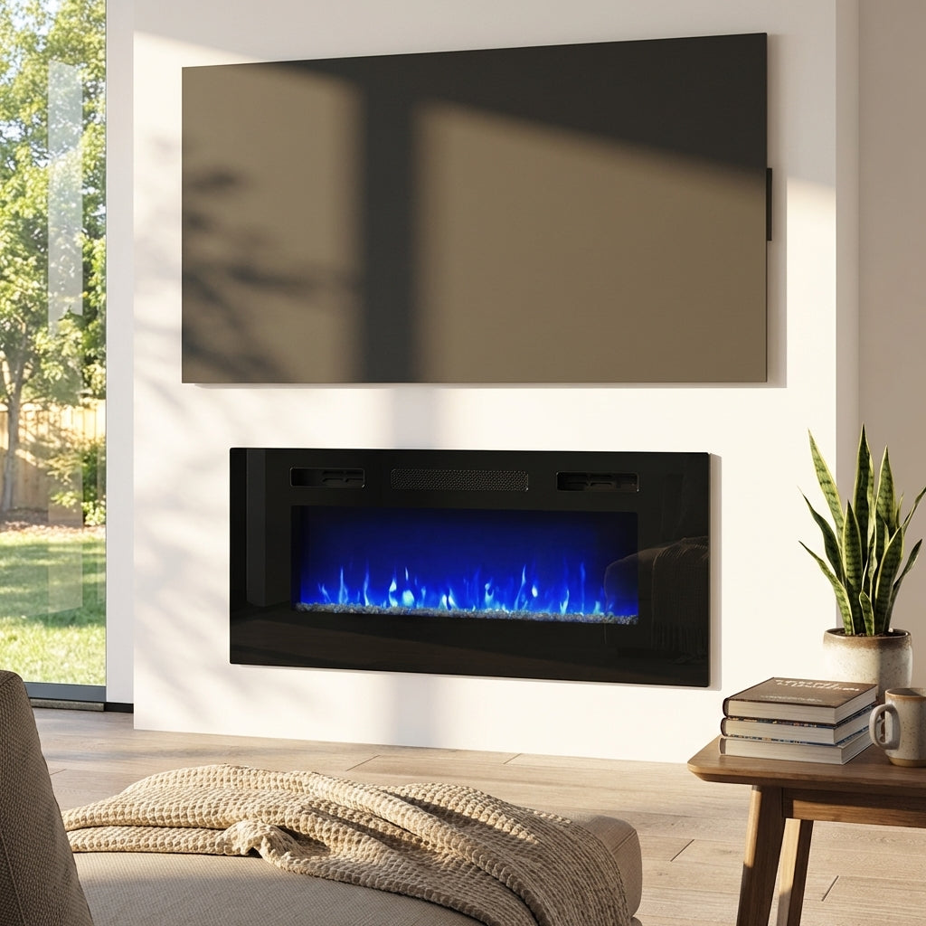 40" Electric Fireplace Heater
