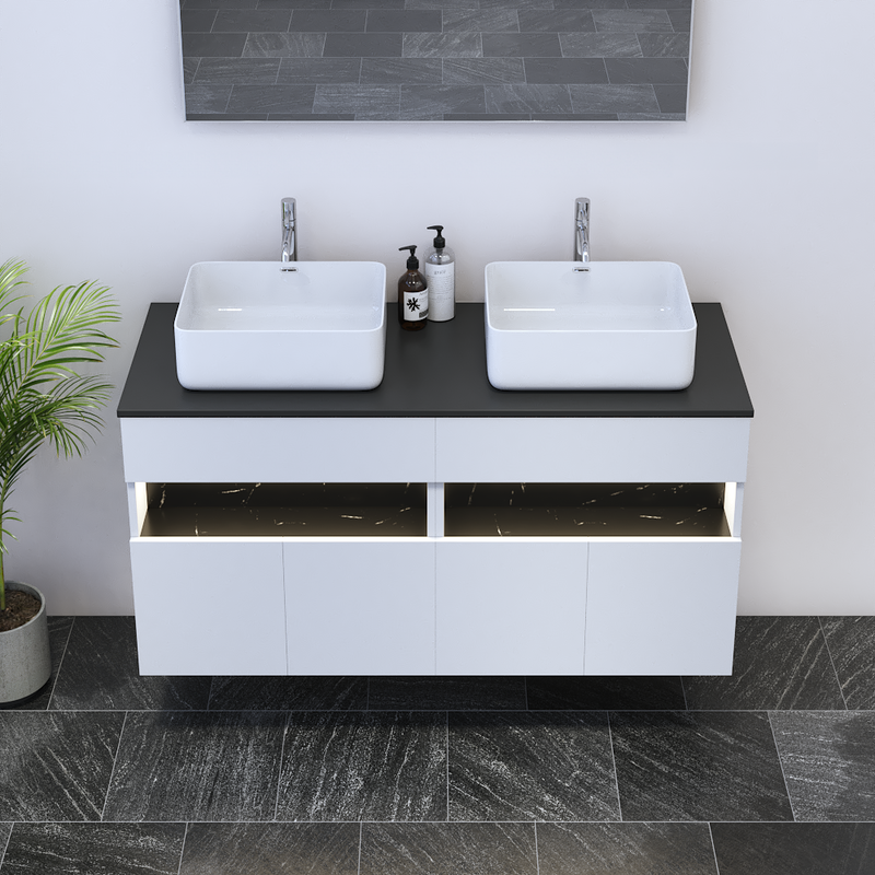 Laguna 4D 120 Floating Bathroom Vanity - Meble Furniture