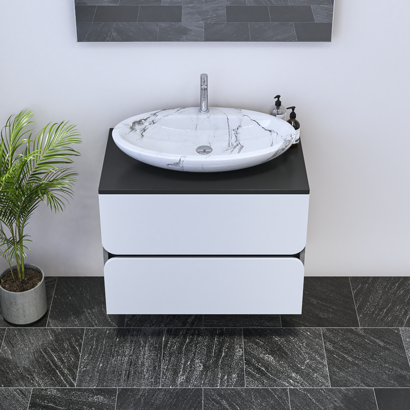 Azurro 2S 80 Floating Bathroom Vanity - Meble Furniture