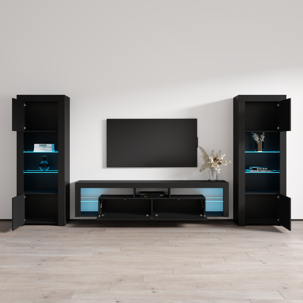 Floating milano best sale tv stand