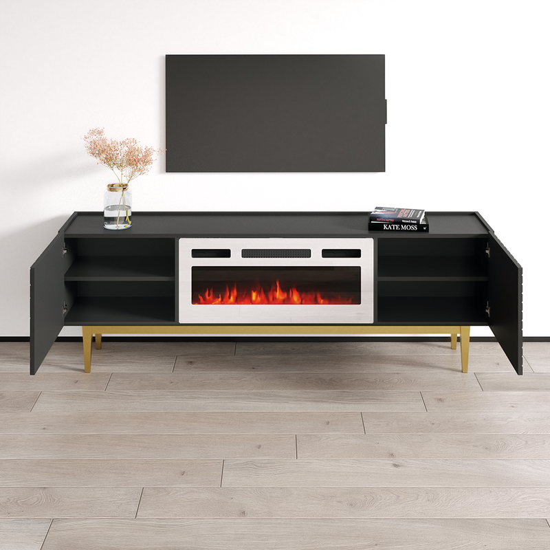 Portillo WH-EF Fireplace TV Stand - Meble Furniture