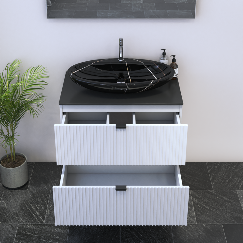 Nicole 2S 80 Floating Bathroom Vanity - Meble Furniture