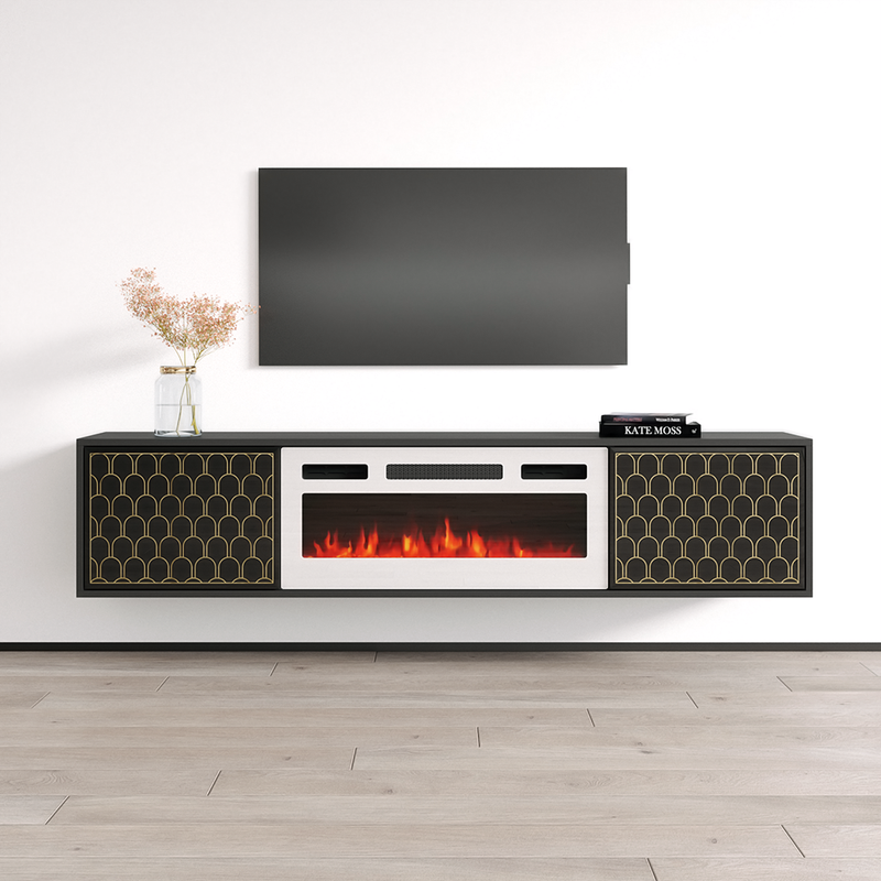 Karp WH-EF Fireplace TV Stand - Meble Furniture