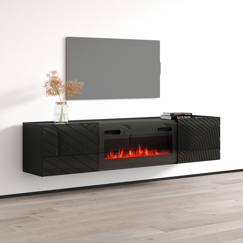 Portillo BL-EF Fireplace TV Stand - Meble Furniture