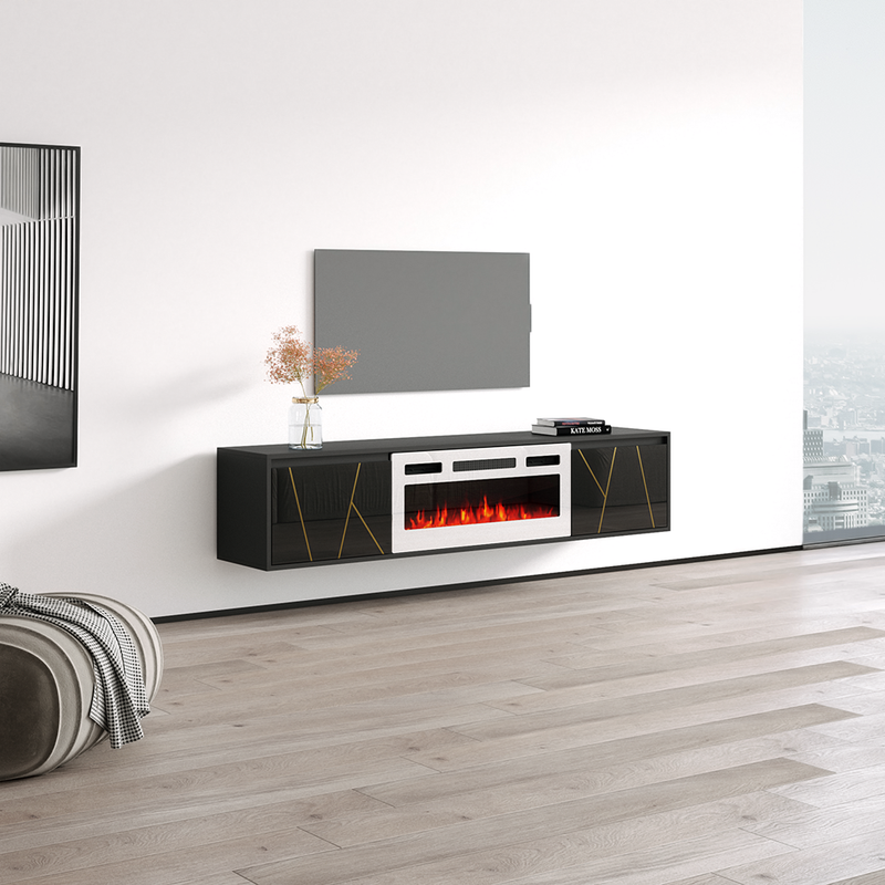 Haifa WH-EF Fireplace TV Stand - Meble Furniture