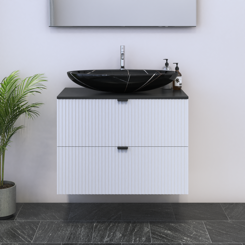 Nicole 2S 80 Floating Bathroom Vanity - Meble Furniture