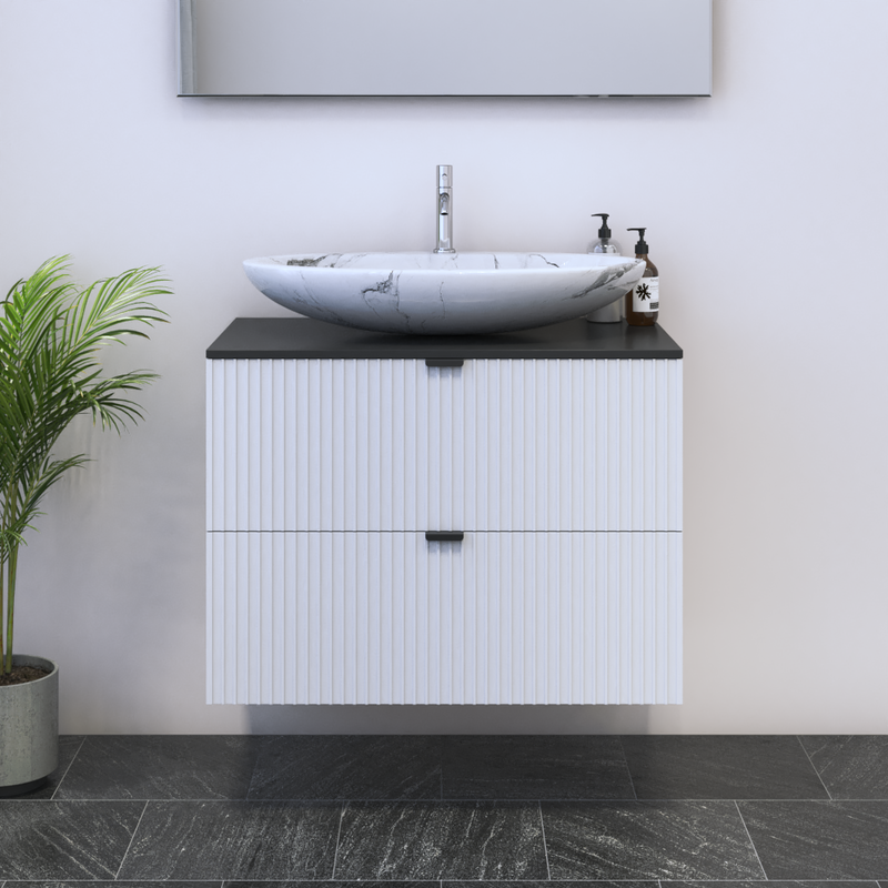 Nicole 2S 80 Floating Bathroom Vanity - Meble Furniture