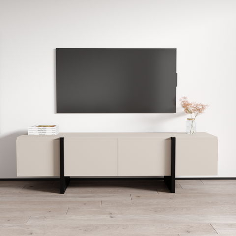 【美品】TVボード 180cm TWO-ONE STYLE 美品】TVボード 180cm TWO-ONE STYLE