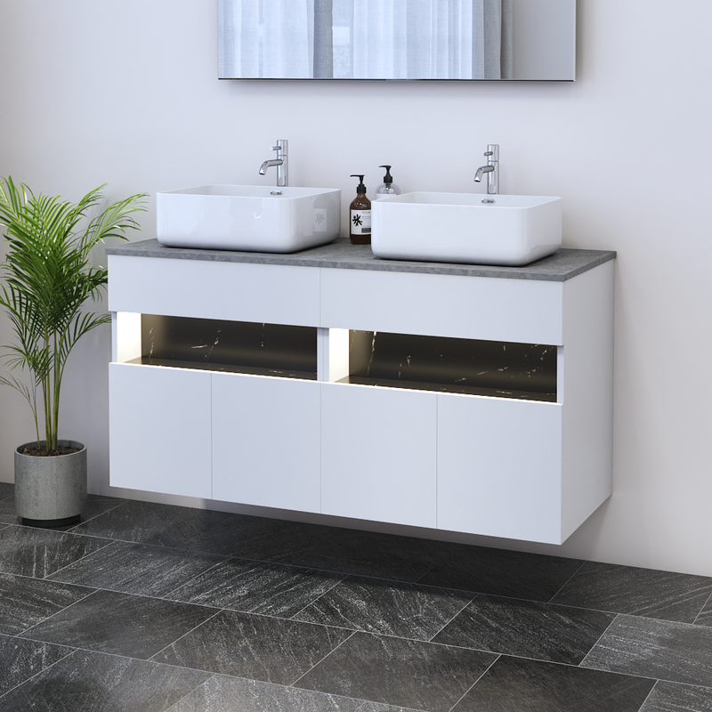 Laguna 4D 120 Floating Bathroom Vanity - Meble Furniture