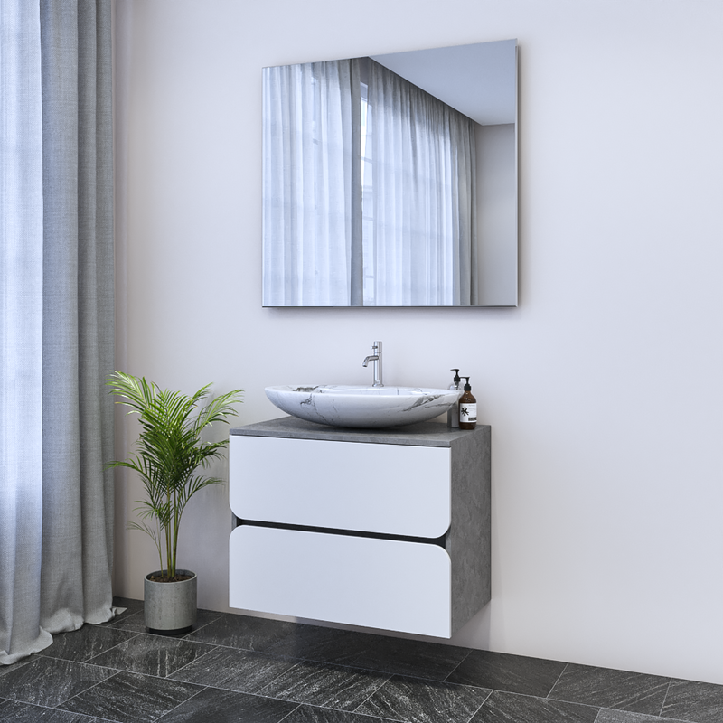 Azurro 2S 80 Floating Bathroom Vanity - Meble Furniture