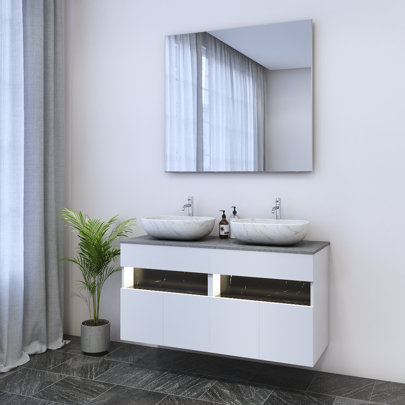 Laguna 4D 120 Floating Bathroom Vanity - Meble Furniture