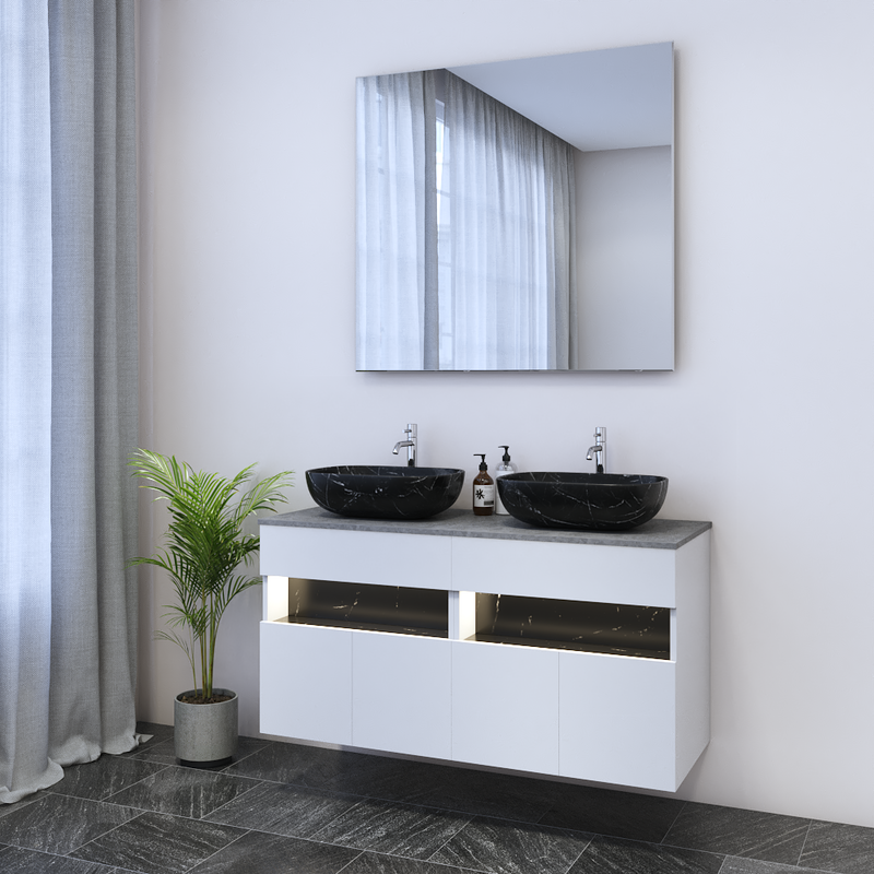 Laguna 4D 120 Floating Bathroom Vanity - Meble Furniture