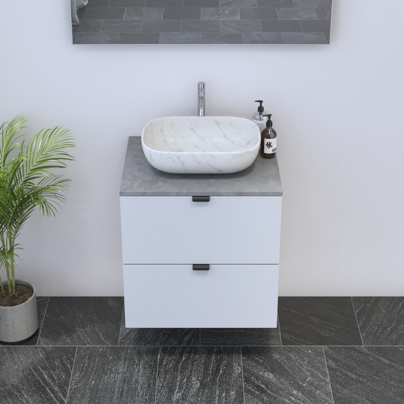 Ines 2S 60 Floating Bathroom Vanity - Meble Furniture