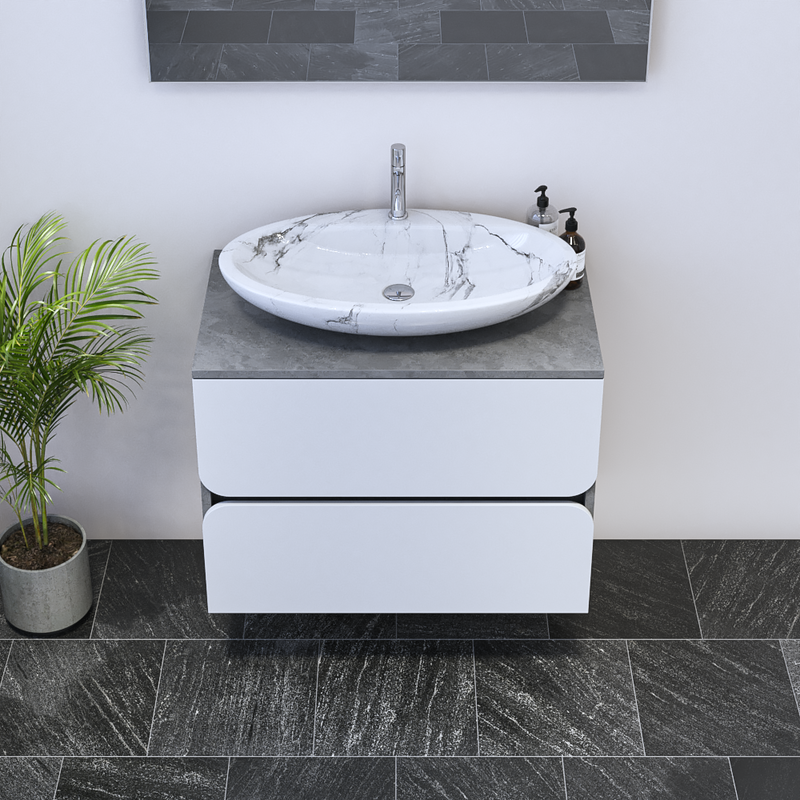 Azurro 2S 80 Floating Bathroom Vanity - Meble Furniture