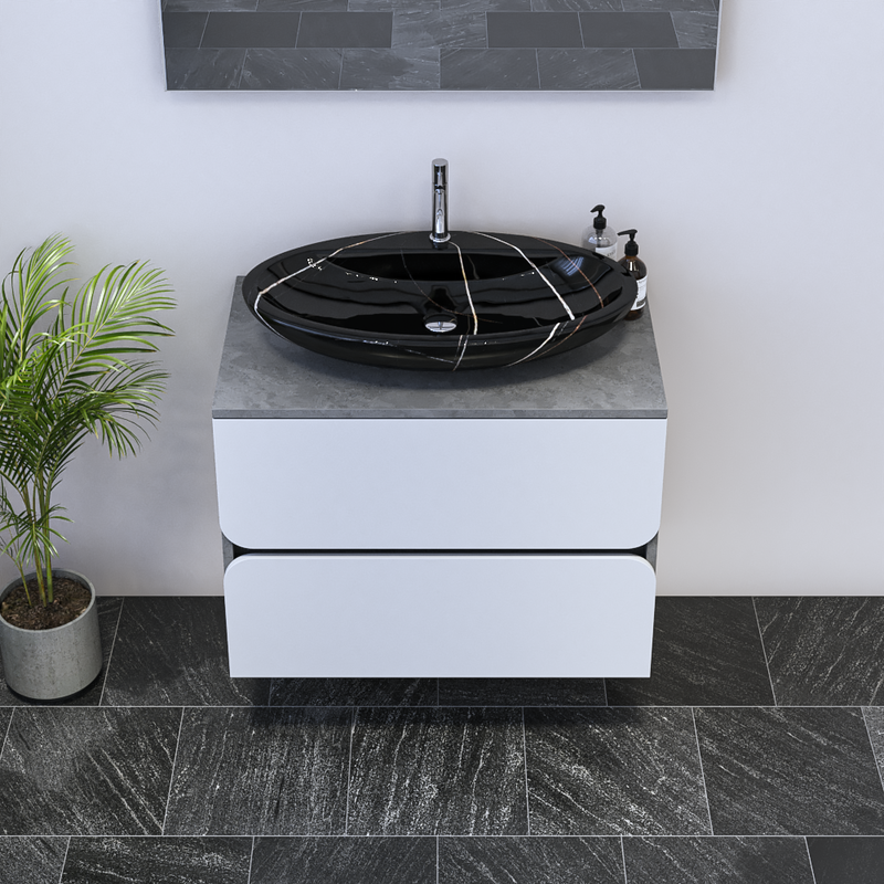 Azurro 2S 80 Floating Bathroom Vanity - Meble Furniture