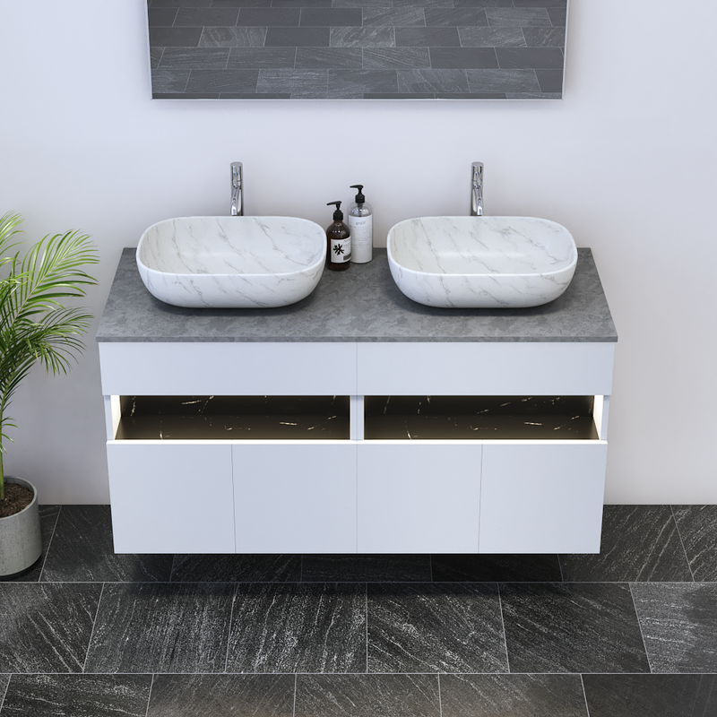 Laguna 4D 120 Floating Bathroom Vanity - Meble Furniture