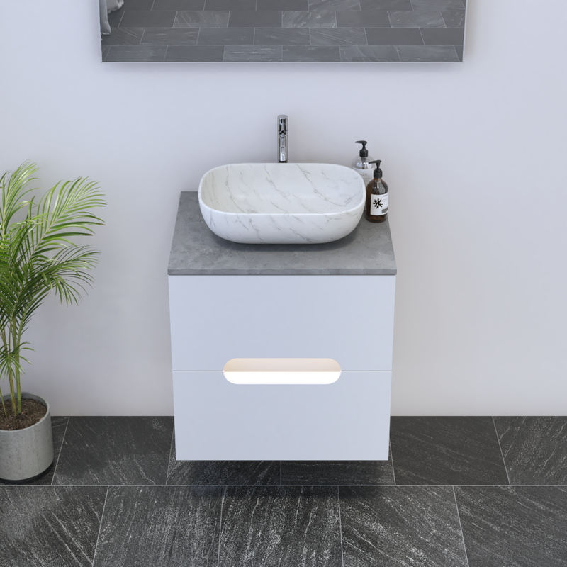 Estelle 2S 60 Floating Bathroom Vanity - Meble Furniture