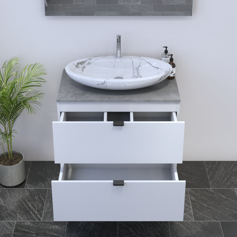 Ines 2S 80 Floating Bathroom Vanity - Meble Furniture