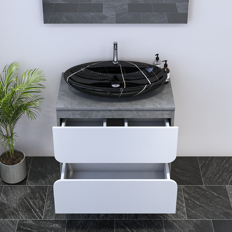 Azurro 2S 80 Floating Bathroom Vanity - Meble Furniture