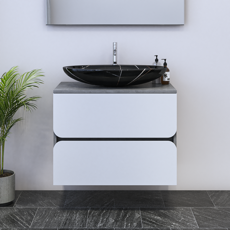 Azurro 2S 80 Floating Bathroom Vanity - Meble Furniture