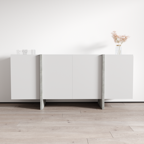 家具 mojisan Amazon.com: MOIANJI Storage Cabinet with 3 Drawers, 2 Doors