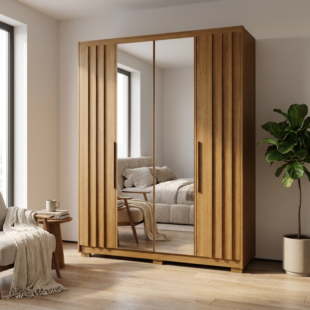 California Wardrobe with Mirror