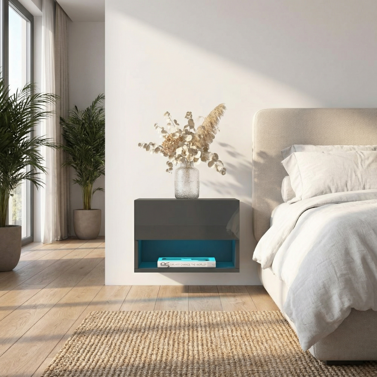 Air Wall Mounted Floating Nightstand - Meble Furniture