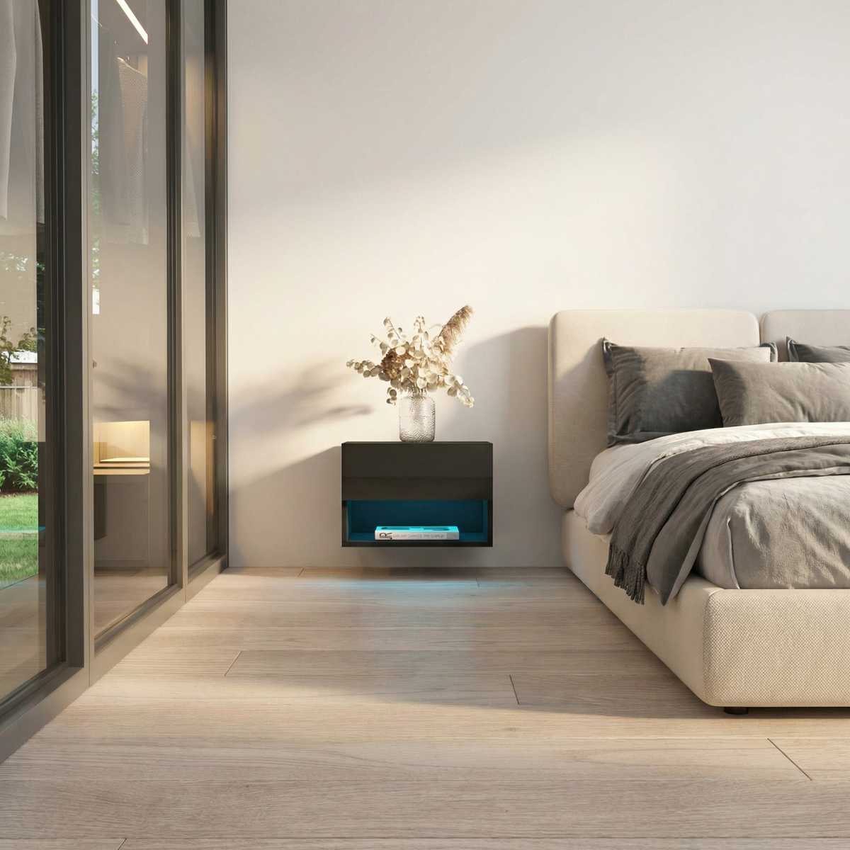 Air Wall Mounted Floating Nightstand - Meble Furniture