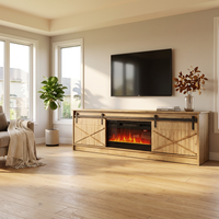 Granero BL-EF Fireplace TV Stand